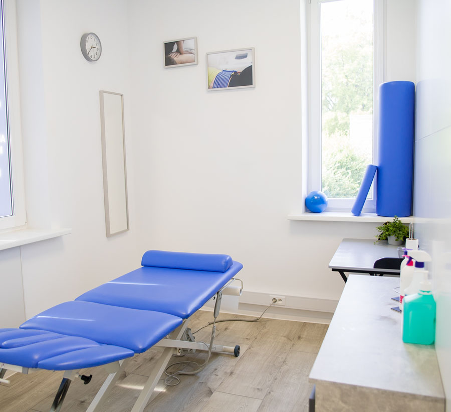 Gabinet zabiegowy Kinezis Fizjoterapia — Warszawa Ursus